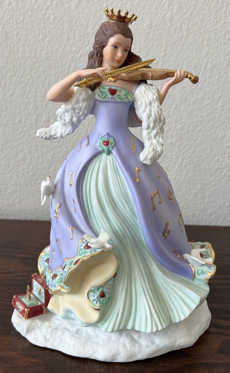 Lenox Aria 2004 Christmas Princess Limited Edition Fine Porcelain Figurine 10”