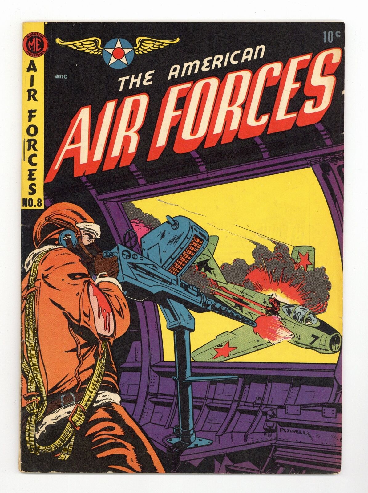 American Air Forces #8 VG 4.0 1952