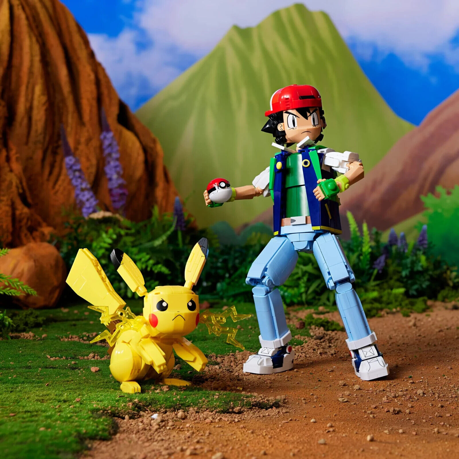 🔥 EXCLUSIVE Official Ash & Pikachu:Path to Victory by MEGA 