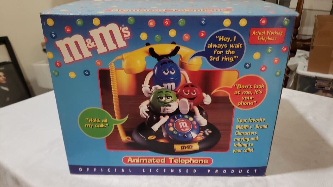 M&M\'s Animated Telephone M & M Official Licensed Product
