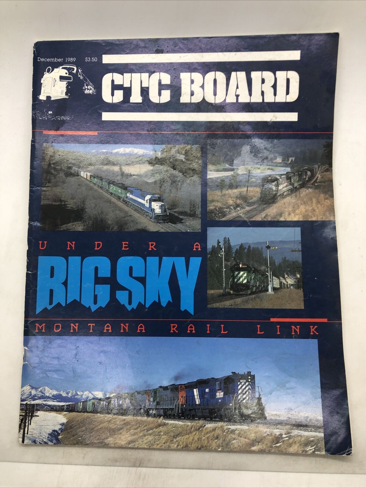 CTC Board Railroad Magazine - December 1989