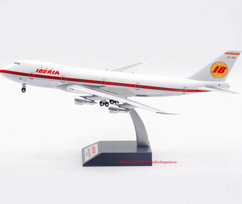 1:200 Inflight Iberia Airlines Boeing B747-200 EC-BRQ Diecast Aircraft Model