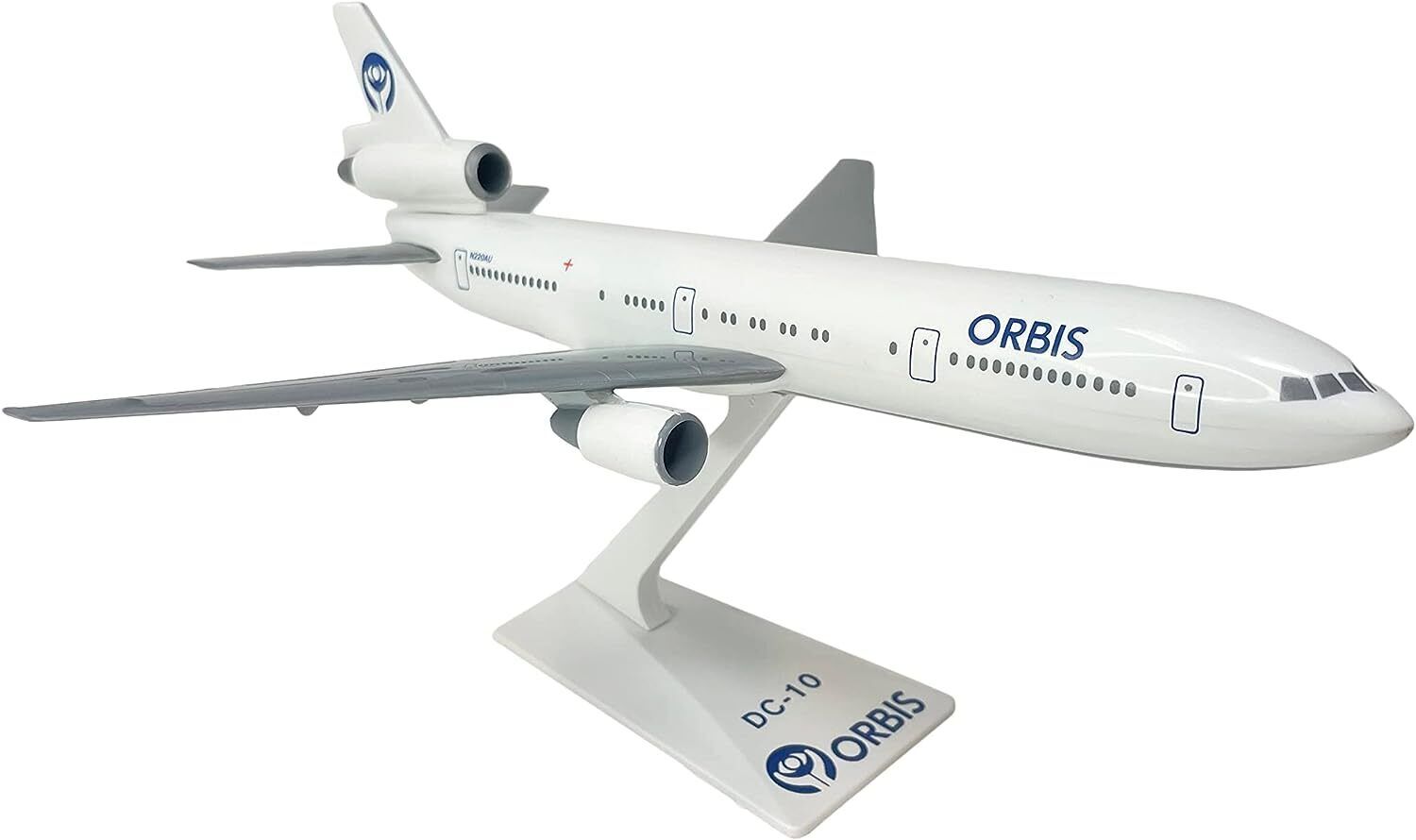 Flight Miniatures Orbis Flying Eye Hospital DC-10 Desk Top Model 1/250 Airplane