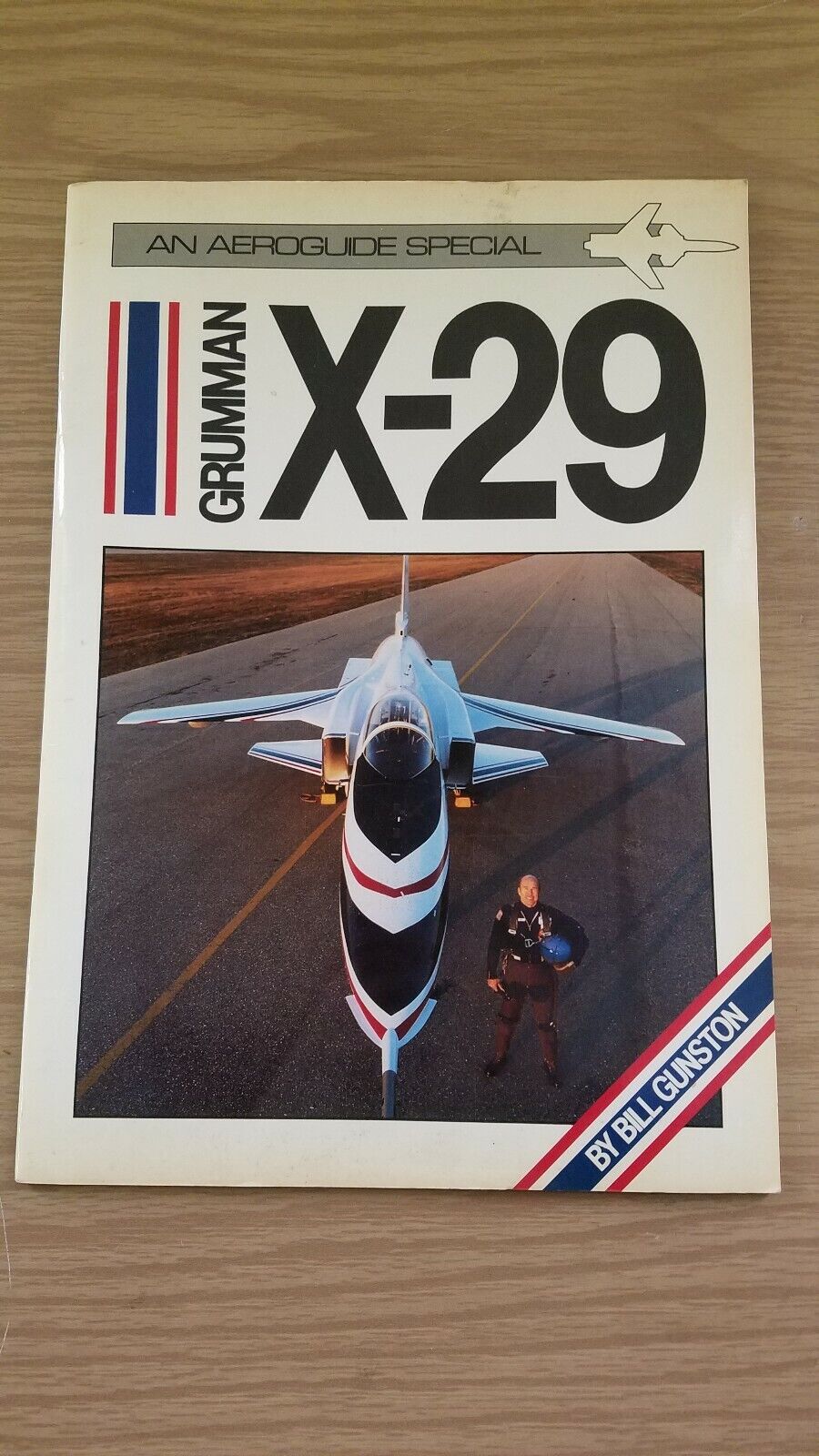 1985 Grumman X-29 Bill Gunston Book Aeroguide Special Aeolus *READ Rare Vintage 