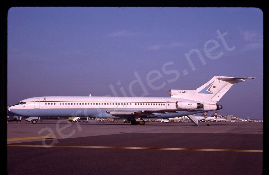 Cameroon Government Boeing 727-200 TJ-AAM Jul 95 Kodachrome Slide/Dia A11