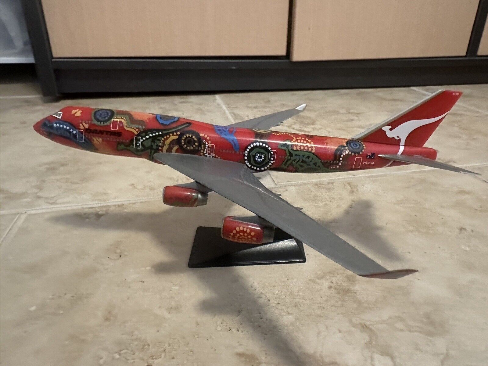 1/250 Qantas Wunala Dreaming Boeing B747-400 Airplane Model