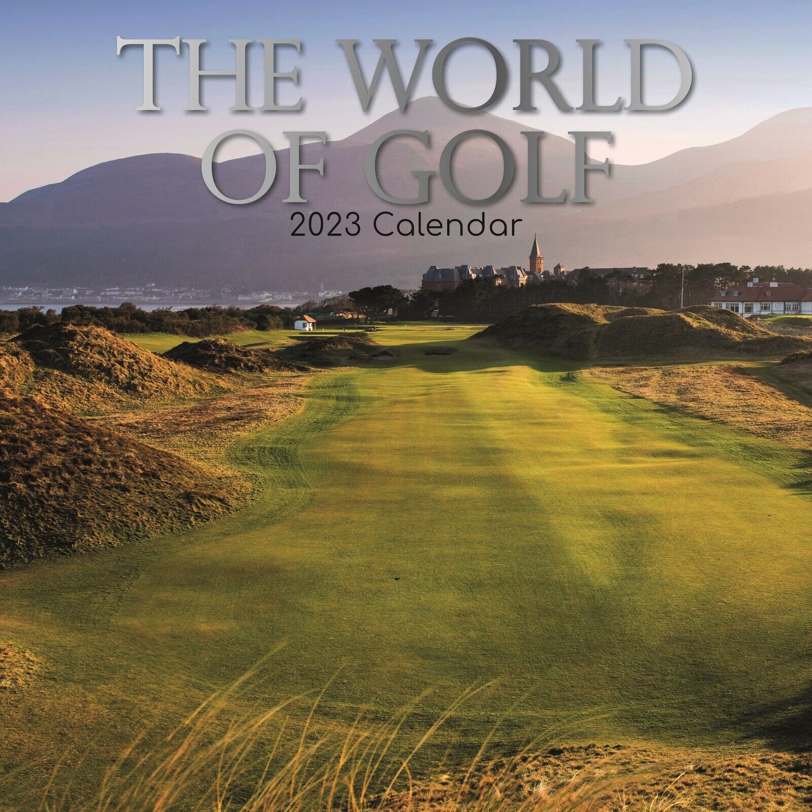 2023 Wall Calendar - The World of Golf, 12x12\