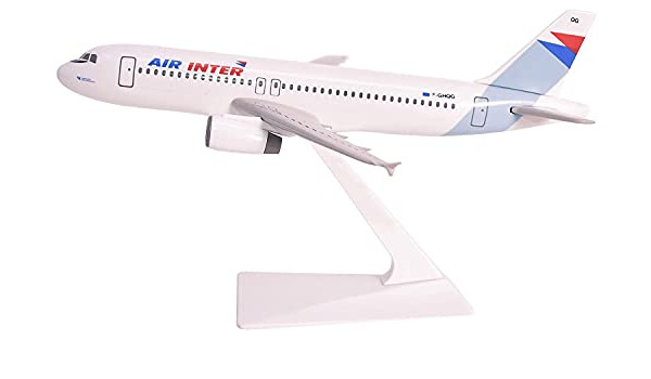 Flight Miniatures Air Inter Airbus A320-200 Desk Display 1/200 Model Airplane