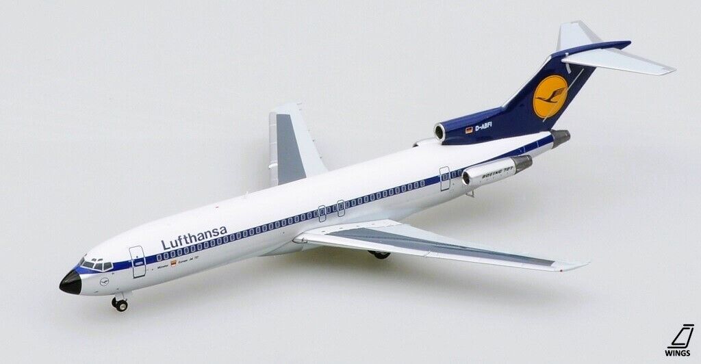 JC Wings XX2810 Lufthansa Boeing 727-200 D-ABFI Diecast 1/200 Jet Model