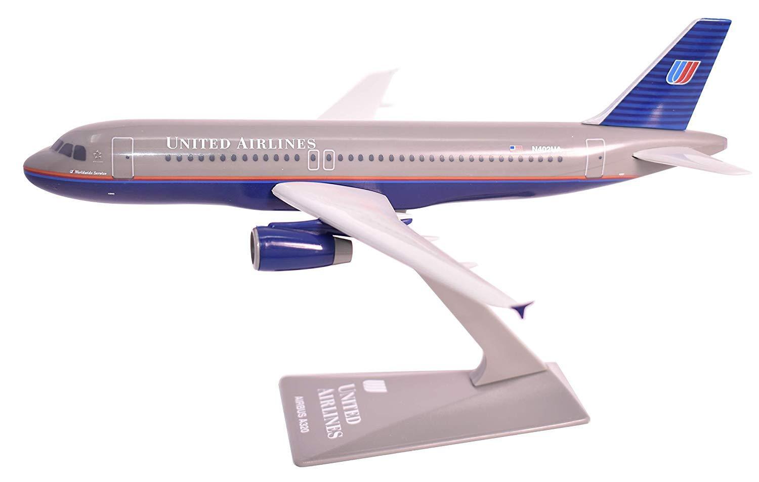Flight Miniatures United Airlines Airbus A319-100 Desk Top 1/200 Model Airplane