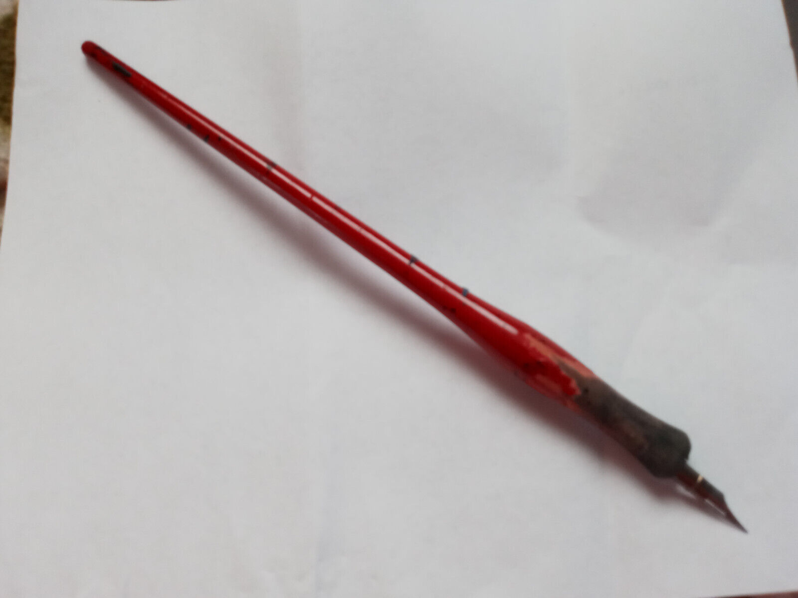 Vintage Red Handled Fountain Pen