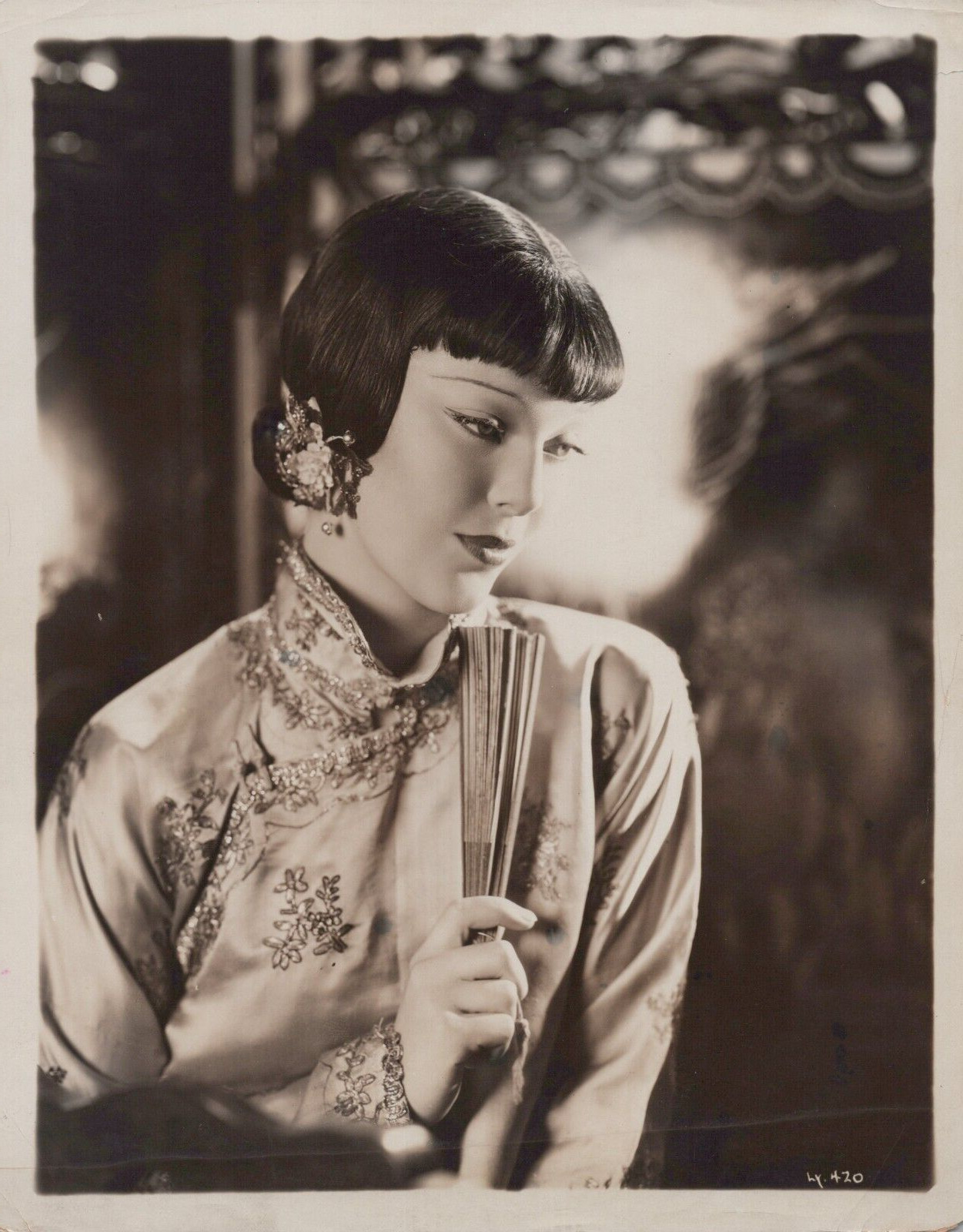 HOLLYWOOD BEAUTY LORETTA YOUNG STYLISH POSE STUNNING PORTRAIT 1930s Photo C37