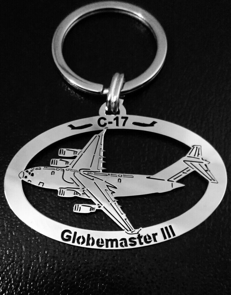 Keyring / keychain transport airplane / aircraft  C-17 Globemaster III