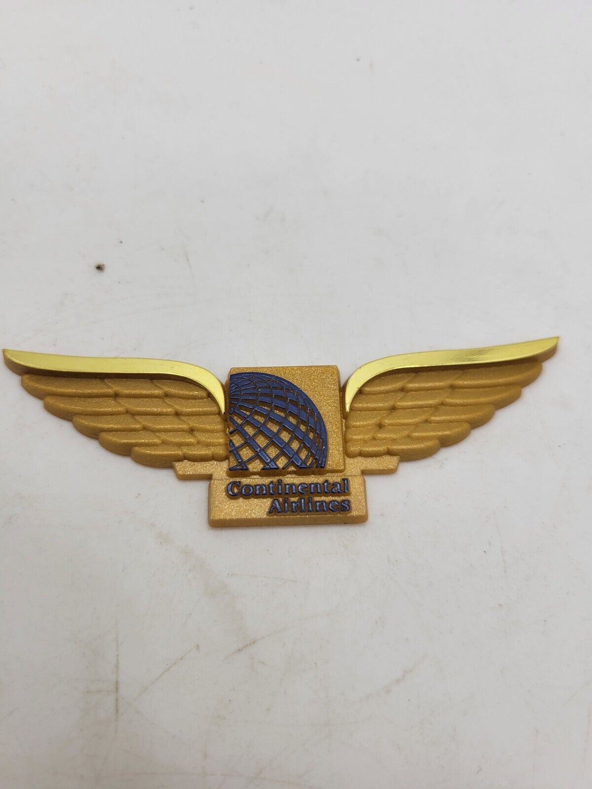 Vintage Continental Airlines Plastic Emblem 