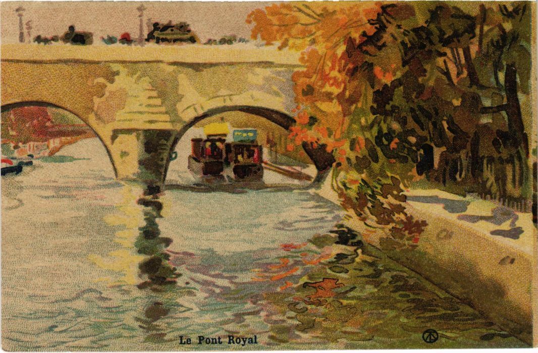 CPA PARIS Pont Royal (1244519)