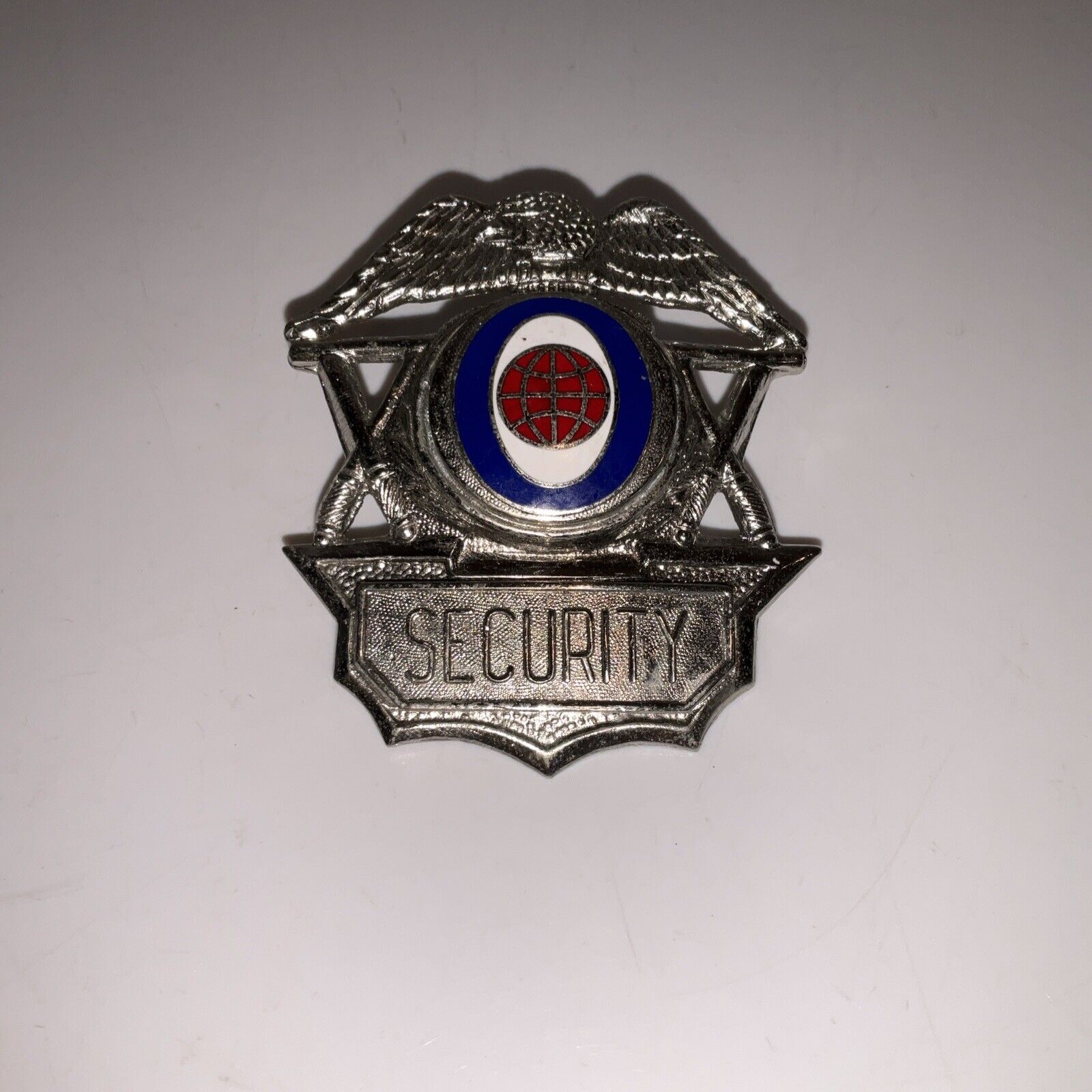 OBSOLETE Vintage SECURITY Badge Pin