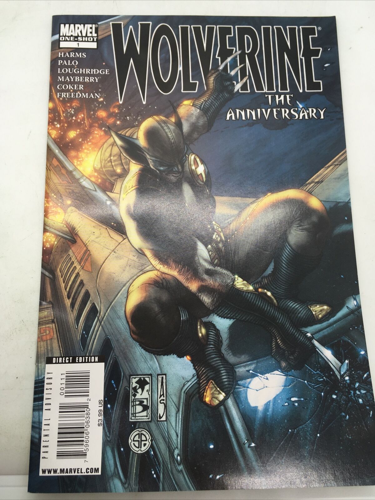 2009 Marvel Comics Wolverine The Anniversary #1 One-Shot