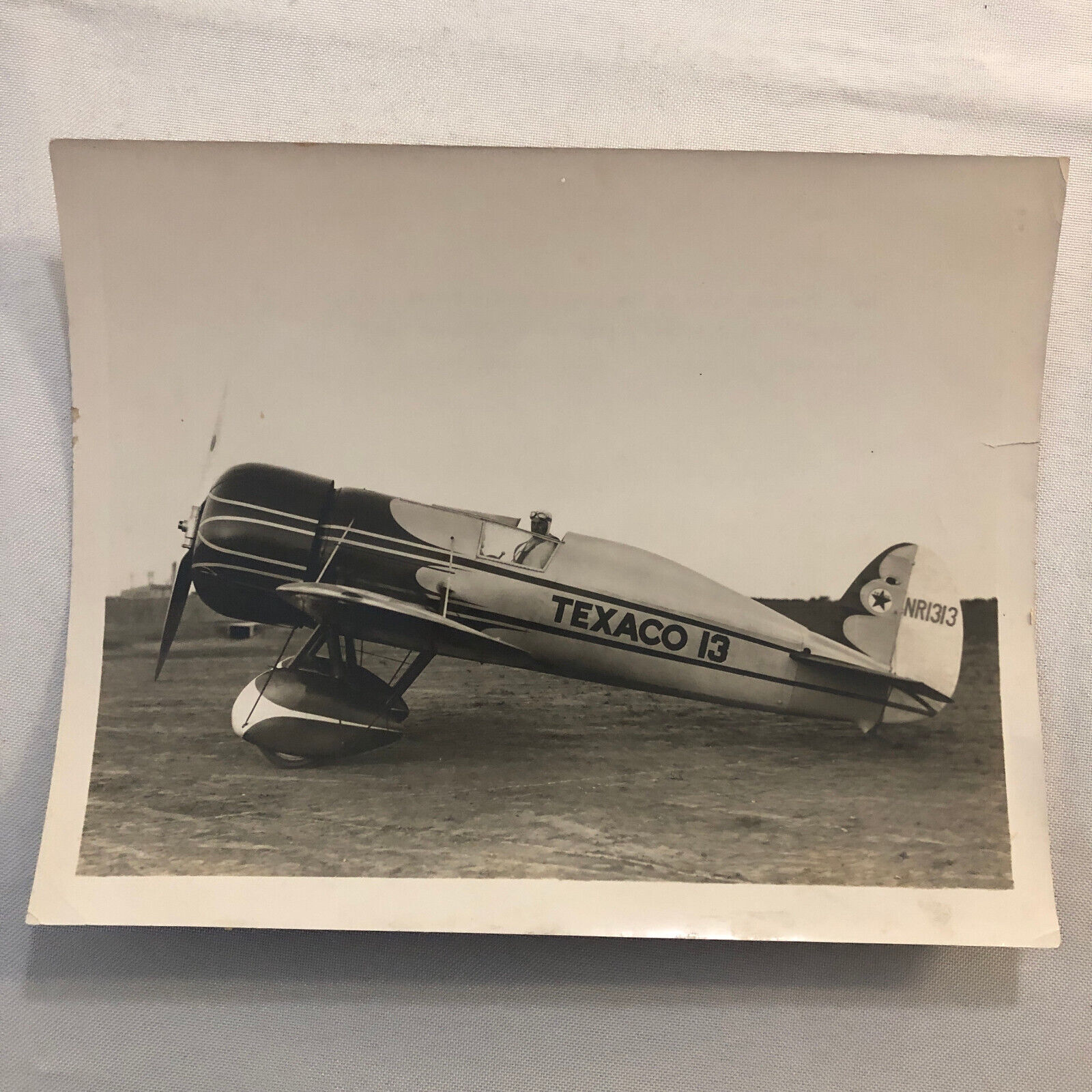 1930 Chicago Air Race Racing Aircraft Airplane Plane Photo Photograph Texaco