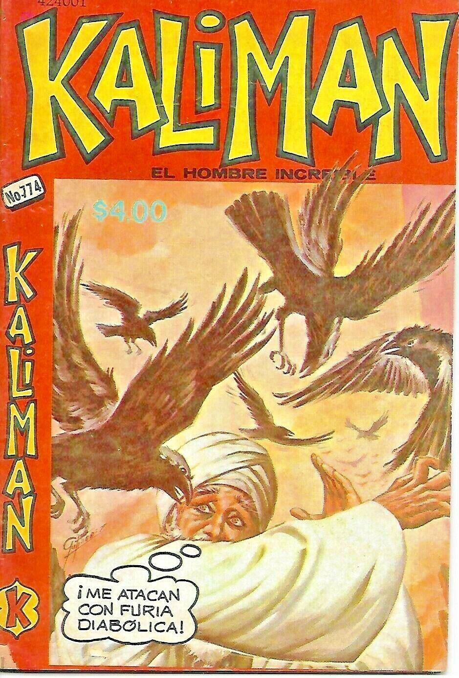 Kaliman El Hombre Increible #774- Septiembre 26, 1980 - Mexico 