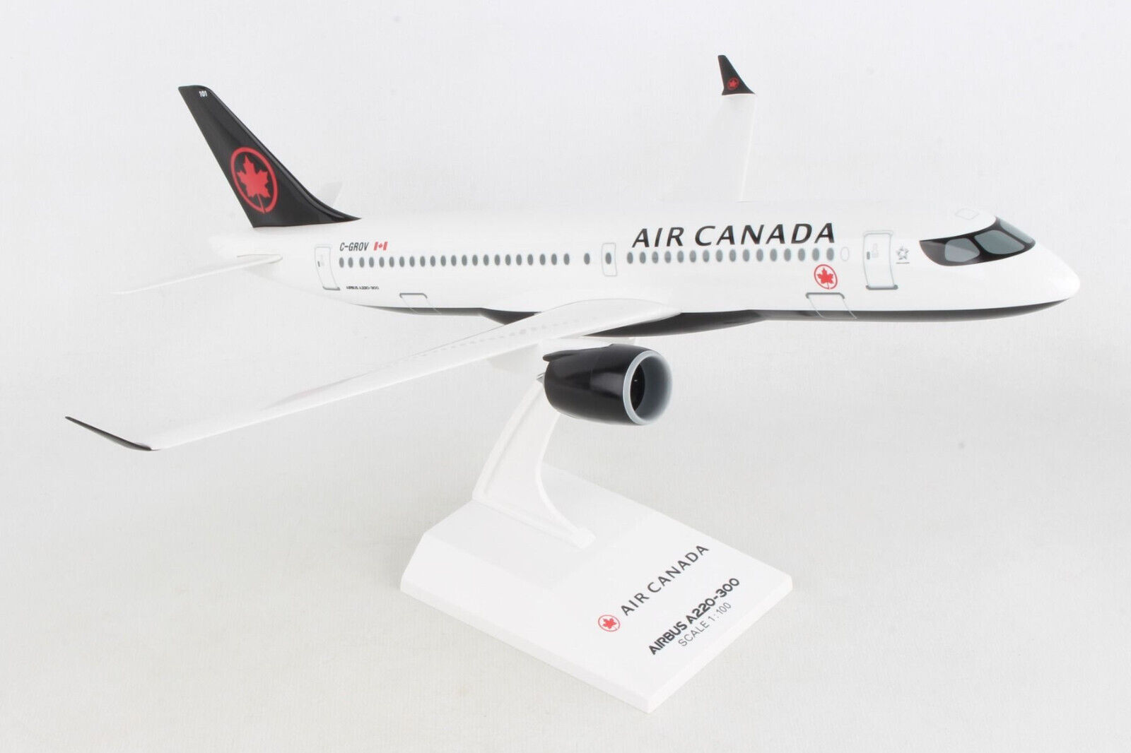 SkyMarks Air Canada Airlines Airbus A200-300 1:100 Scale Model SKR1045