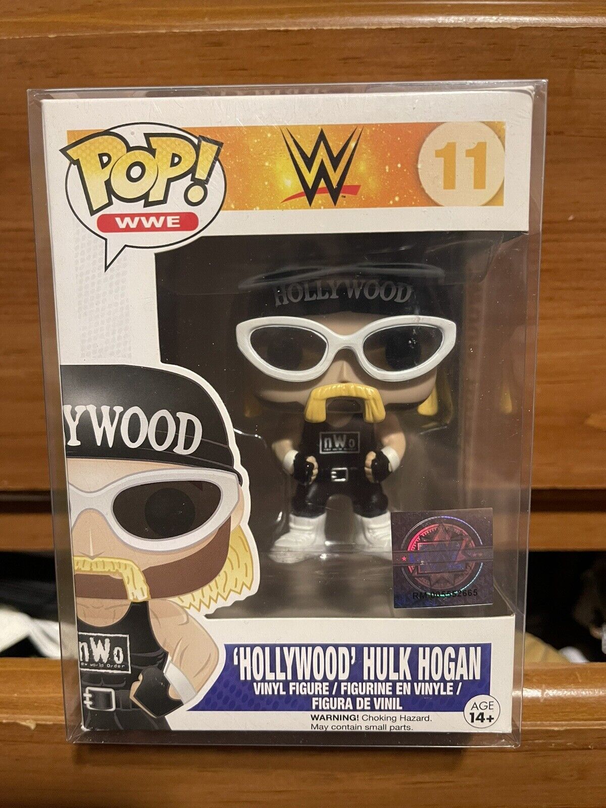 RARE Hollywood Hulk Hogan 11 Funko POP WWE NWO WCW 2K15 Collector’s Exclusive