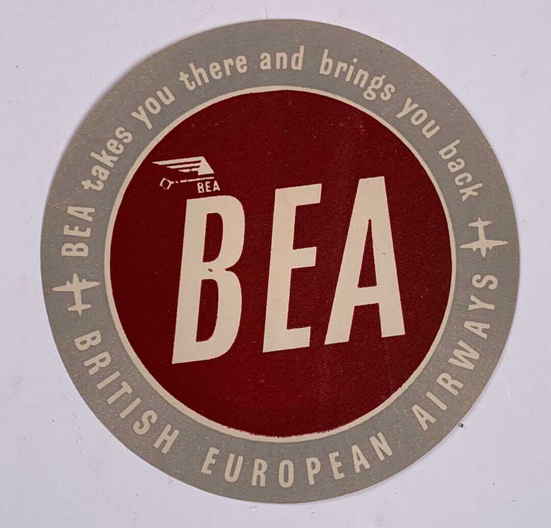 Vintage BEA British European Airways 