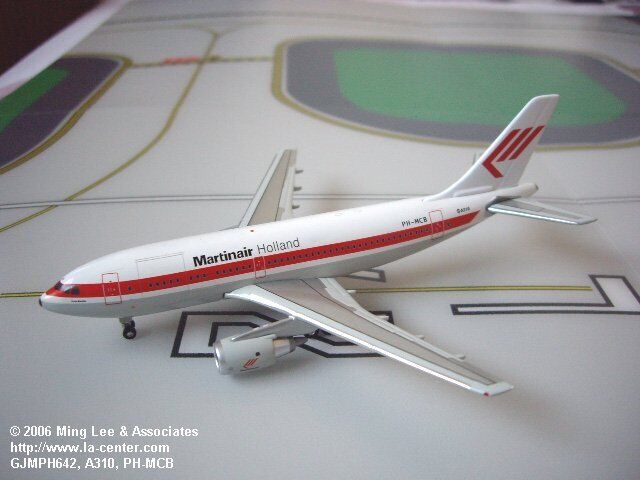 Gemini Jets MartinAir Holland Airbus A310-200 in Old Color Diecast Model 1:400