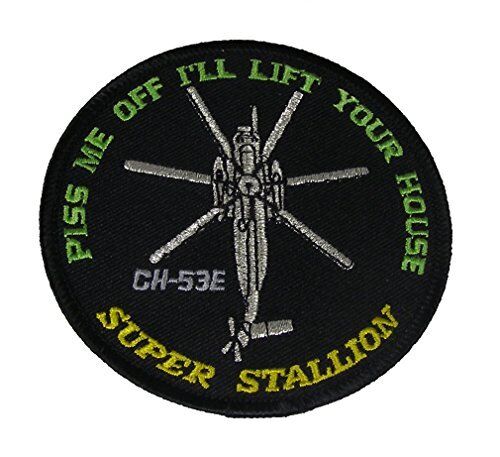 SIKORSKY CH-53E SUPER STALLION CRUISE JACKET PATCH - Veteran Owned Business.