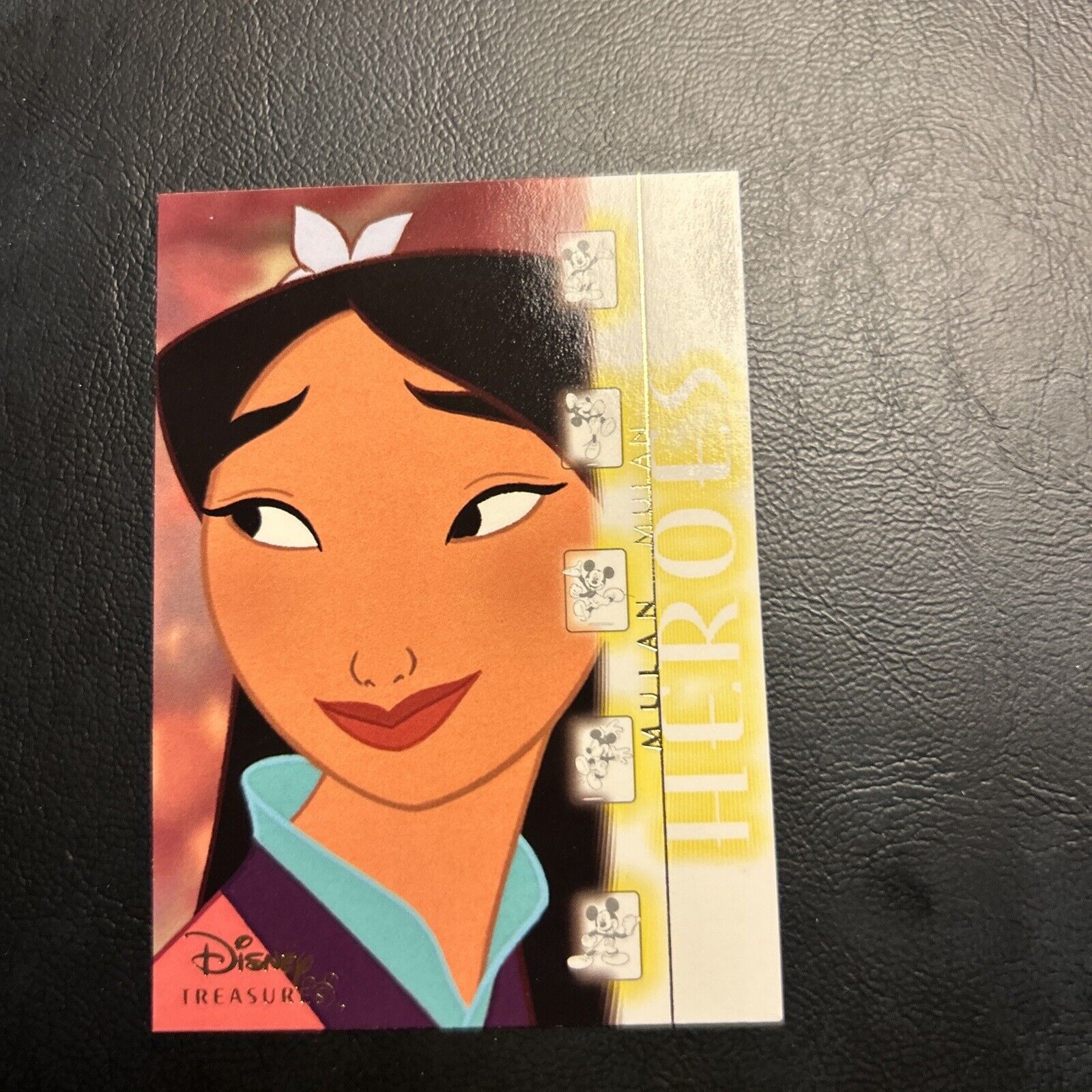 Jb7a Disney Treasures Heroes 2003 #52 Mulan, 1998