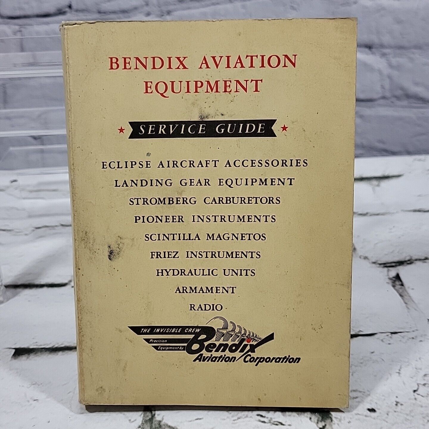 1943 Bendix Aviation Equipment Service Guide