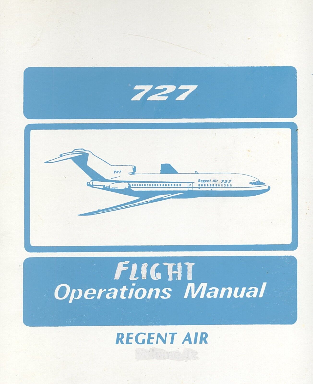 B727 Flight Operations Manual, Vol. 5