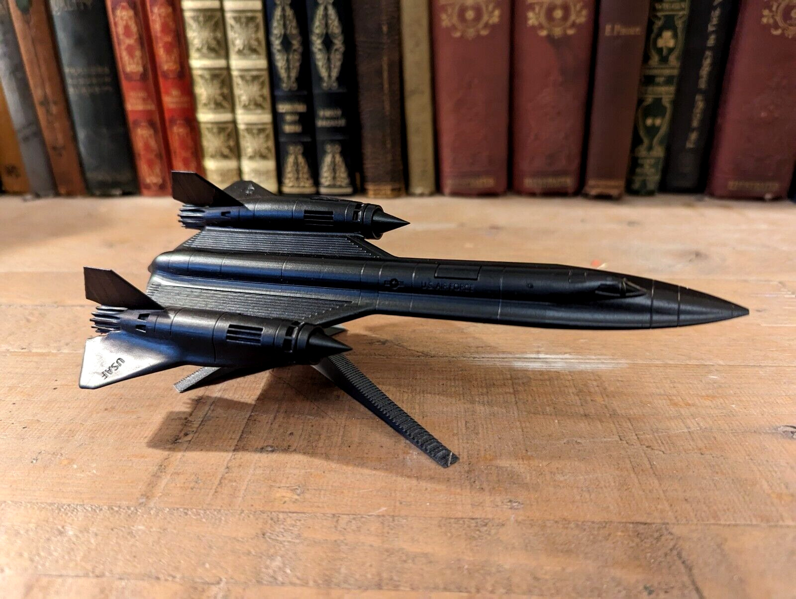 Lockheed Martin SR-71 Blackbird detailed model.