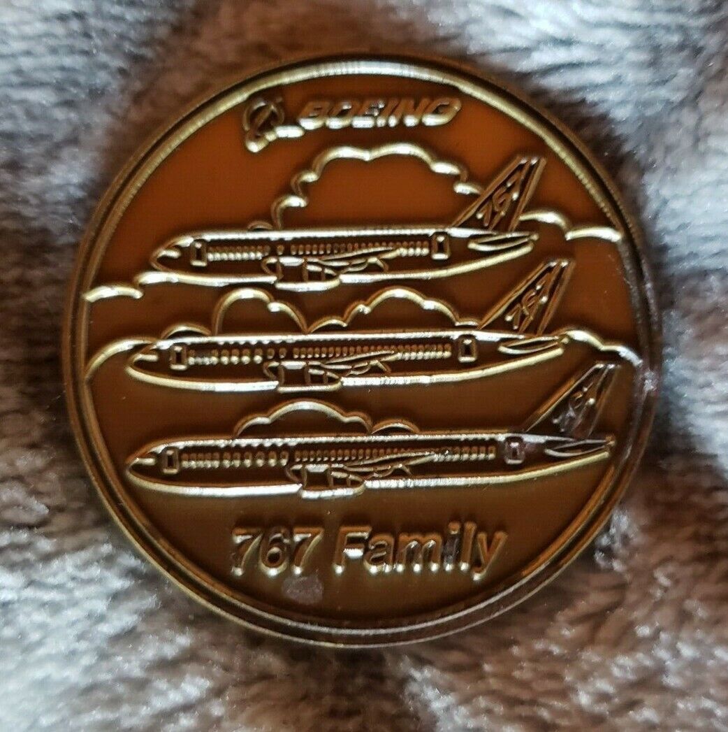 Boeing 767 Family 20th Anniversary Coin 2001