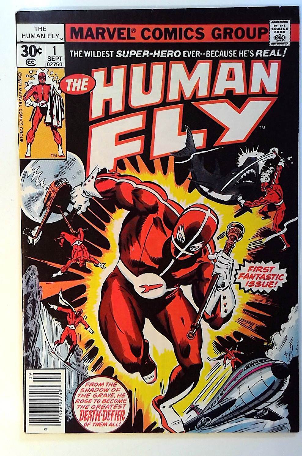 The Human Fly #1 Marvel (1977) VF+ 1st Print Comic Book