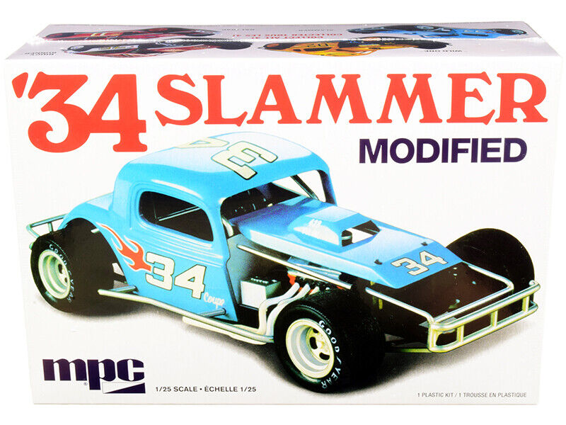 Skill 2 Model Kit 1934 \Slammer\ Modified 1/25 Scale Model by MPC