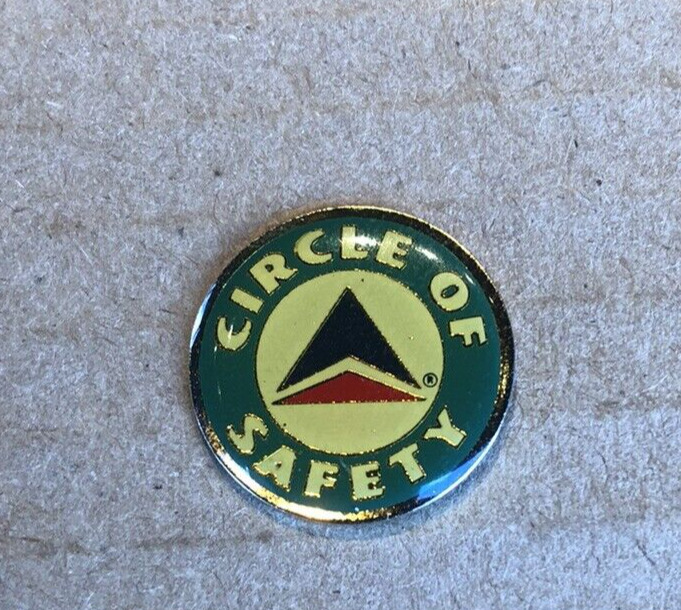 1993 Delta Air Lines Lapel Pin - Circle of Safety - Employee Recognition Pin