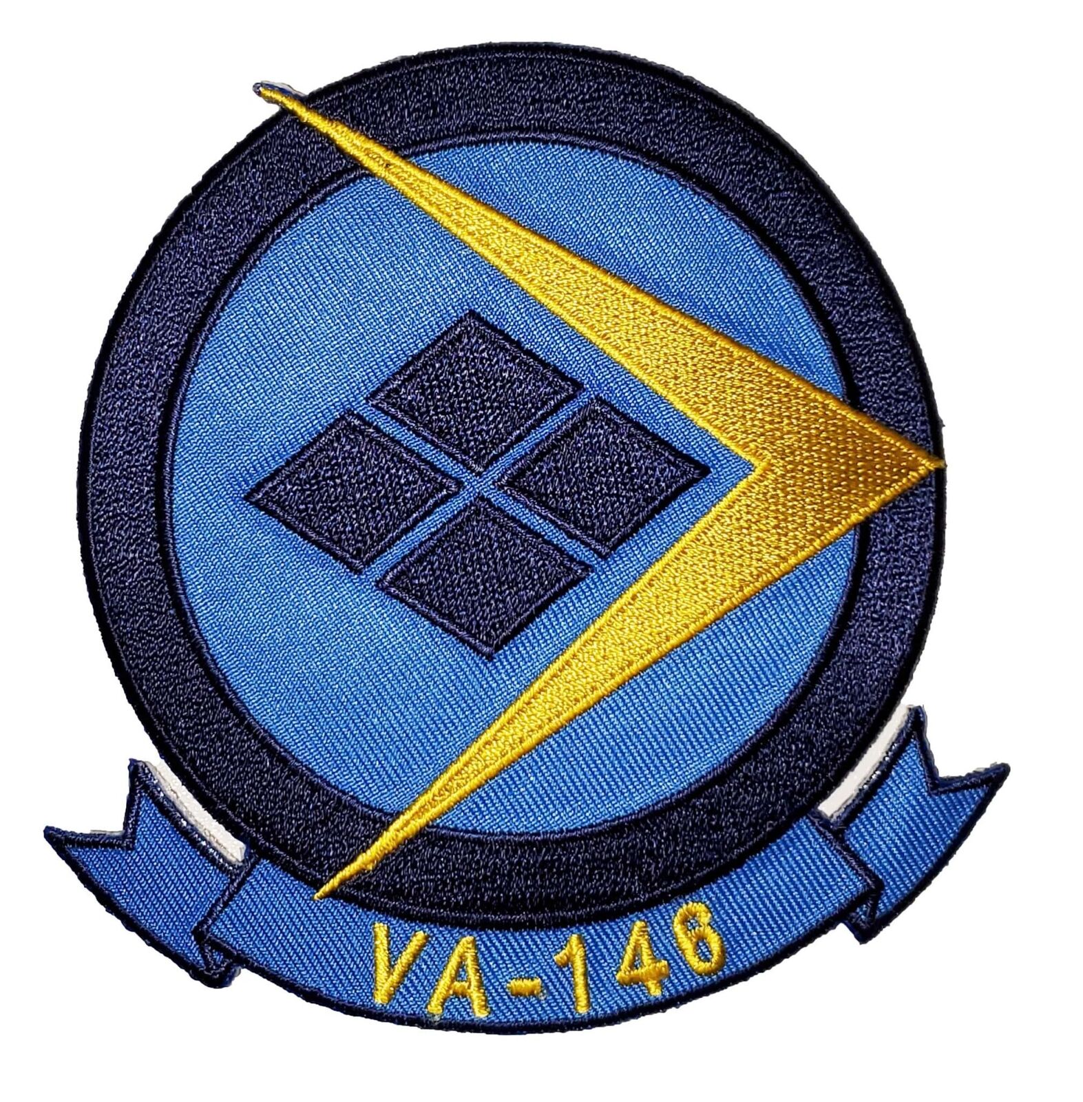 VA-146 Blue Diamonds Squadron Patch -Sew On