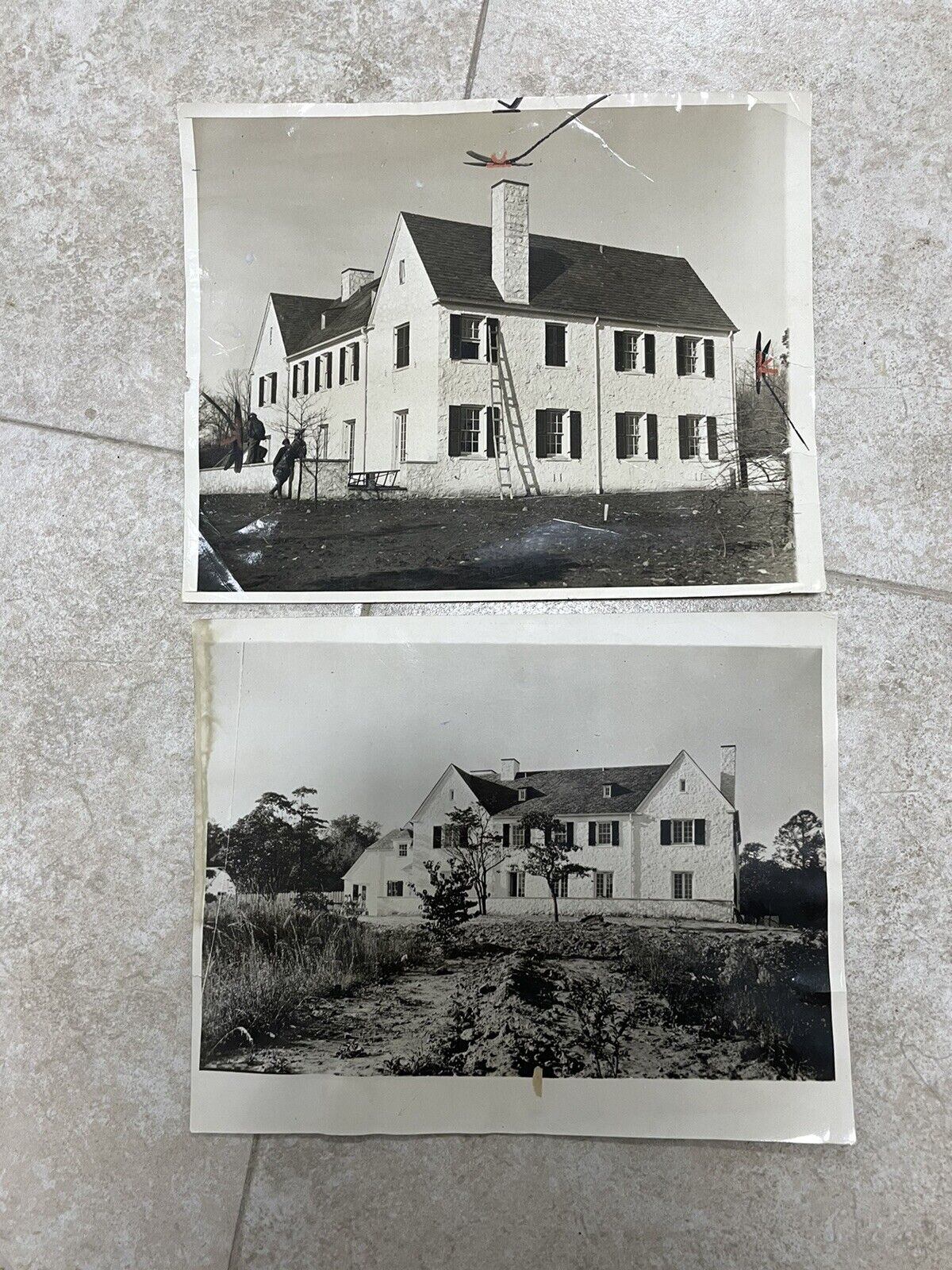 Two Charles Lindbergh New Jersey Kidnapping Press Photos