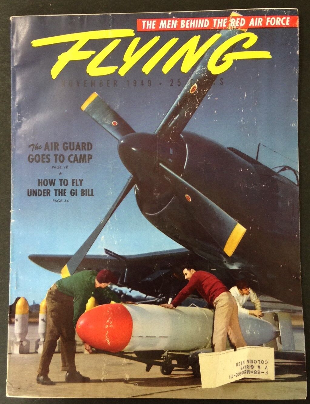 FLYING Magazine, November 1949, Military & Civil Aviation, Fairchild T-31