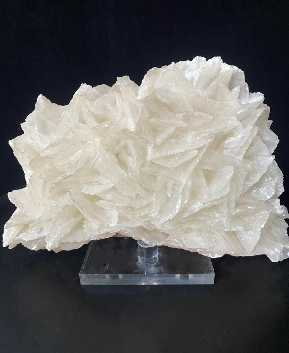 Discover The Natural Exquisite And Unique White Deciduous Petal Calcite