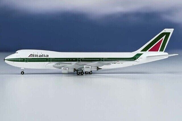 Aeroclassics FYRS74702 Alitalia Boeing 747-100 I-DEMO Diecast 1/400 Jet Model