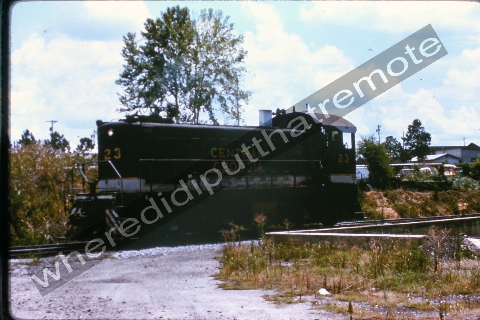Railroad Slide Central of Georgia 23 ALCO S1 by CR Harrison Duplicate