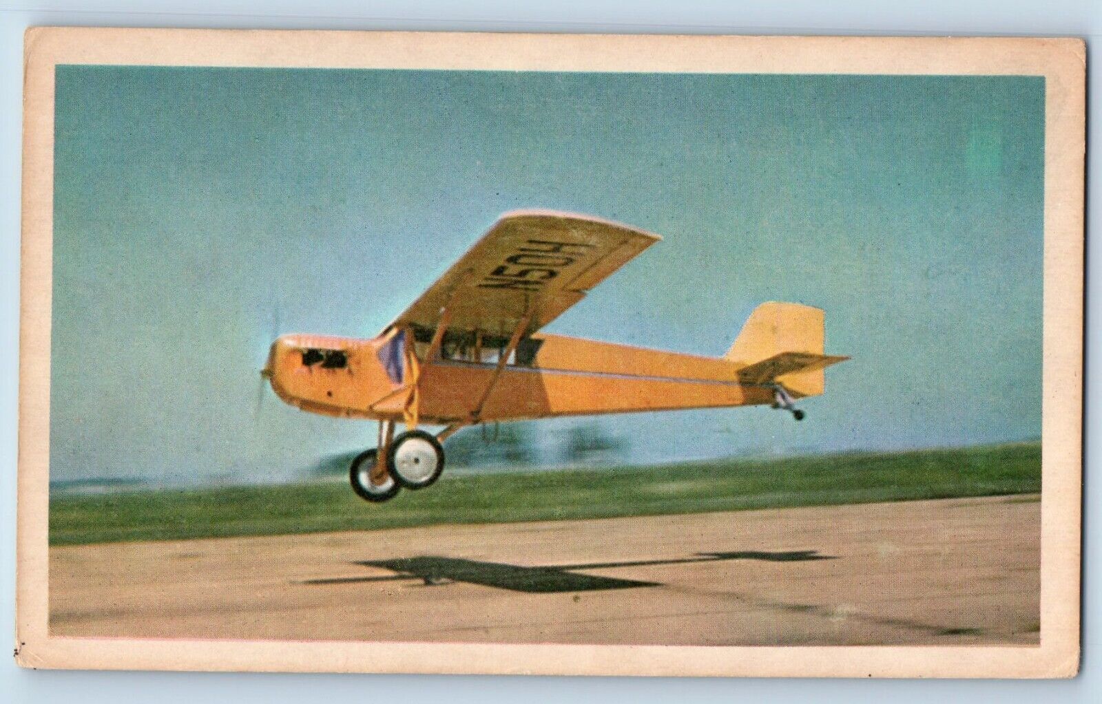 Airplane Postcard Little Curtiss Robin Golden Age Sport Flying Two World Wars