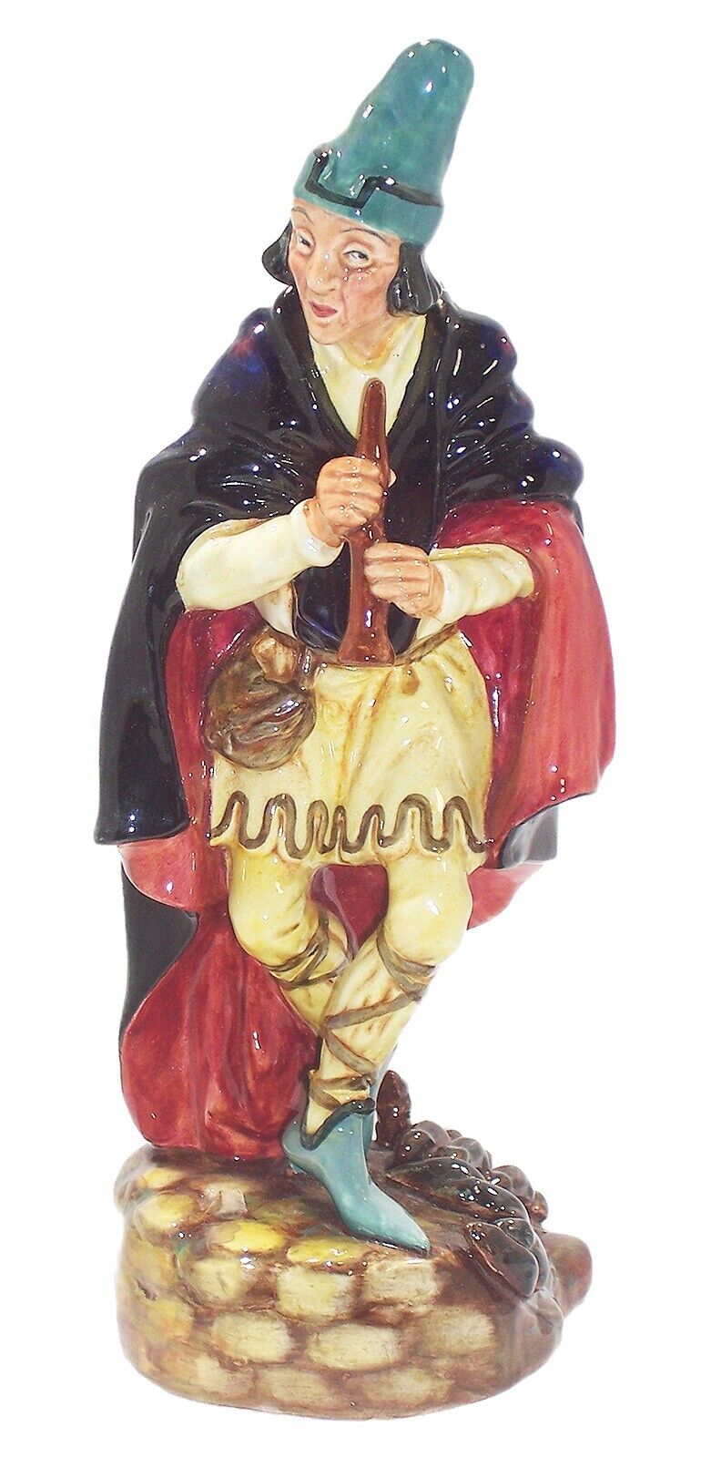 Royal Doulton Porcelain Figurine, “The Pied Piper”, HN2102, 1952, 9” High