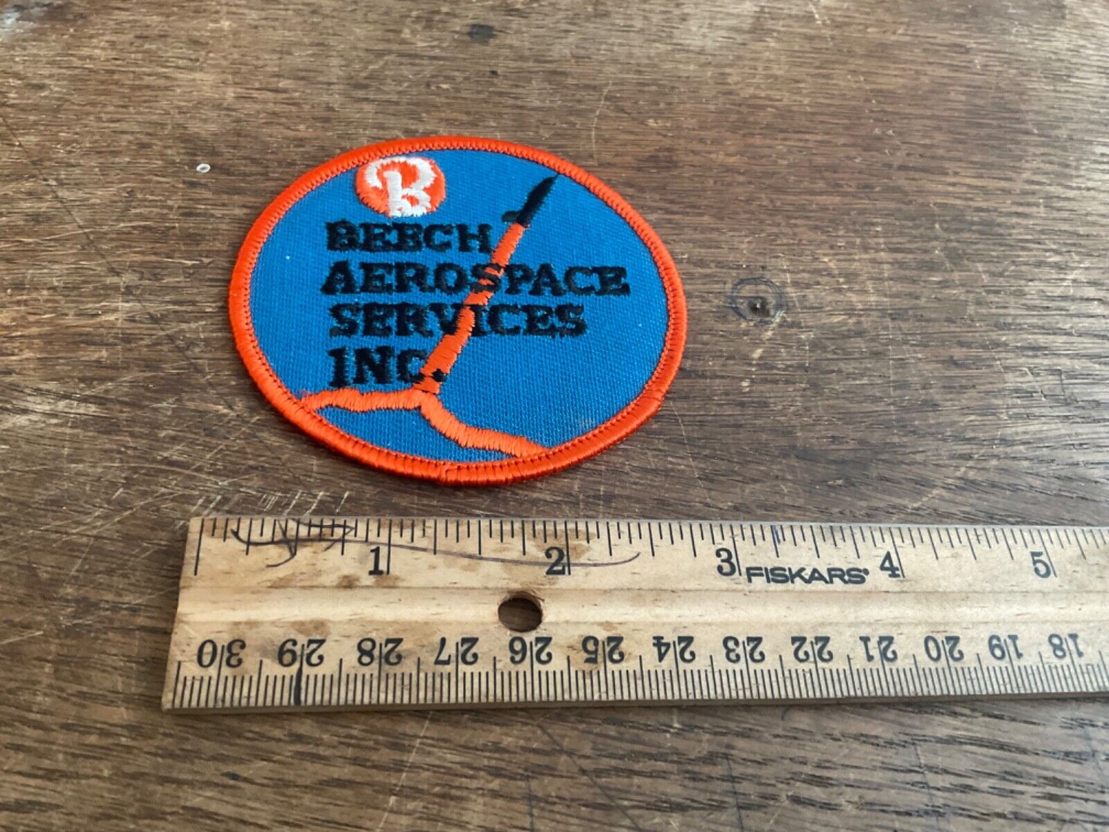 Beech Aerospace Services Madison Mississippi Vintage Patch