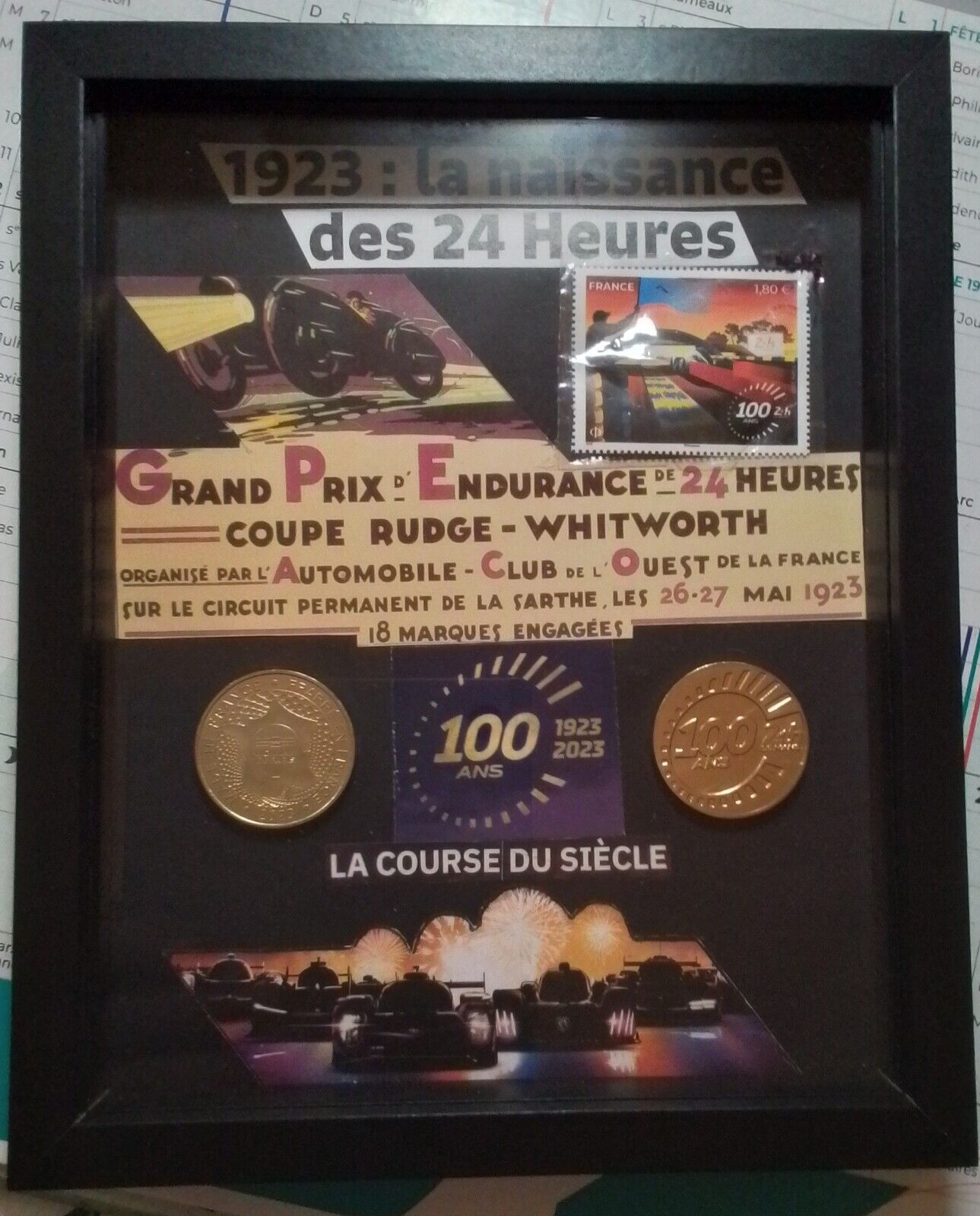 24H Le Mans 2023, centenary souvenir box.