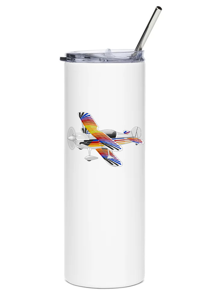 Christen Eagle II Stainless Steel Water Tumbler with straw - 20oz.