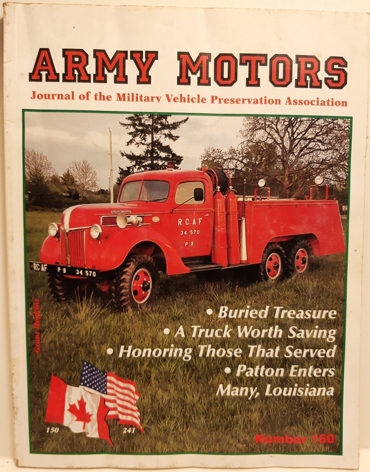 ARMY MOTORS SUPPLY LINE Military Preservation Association Number 160 magazine