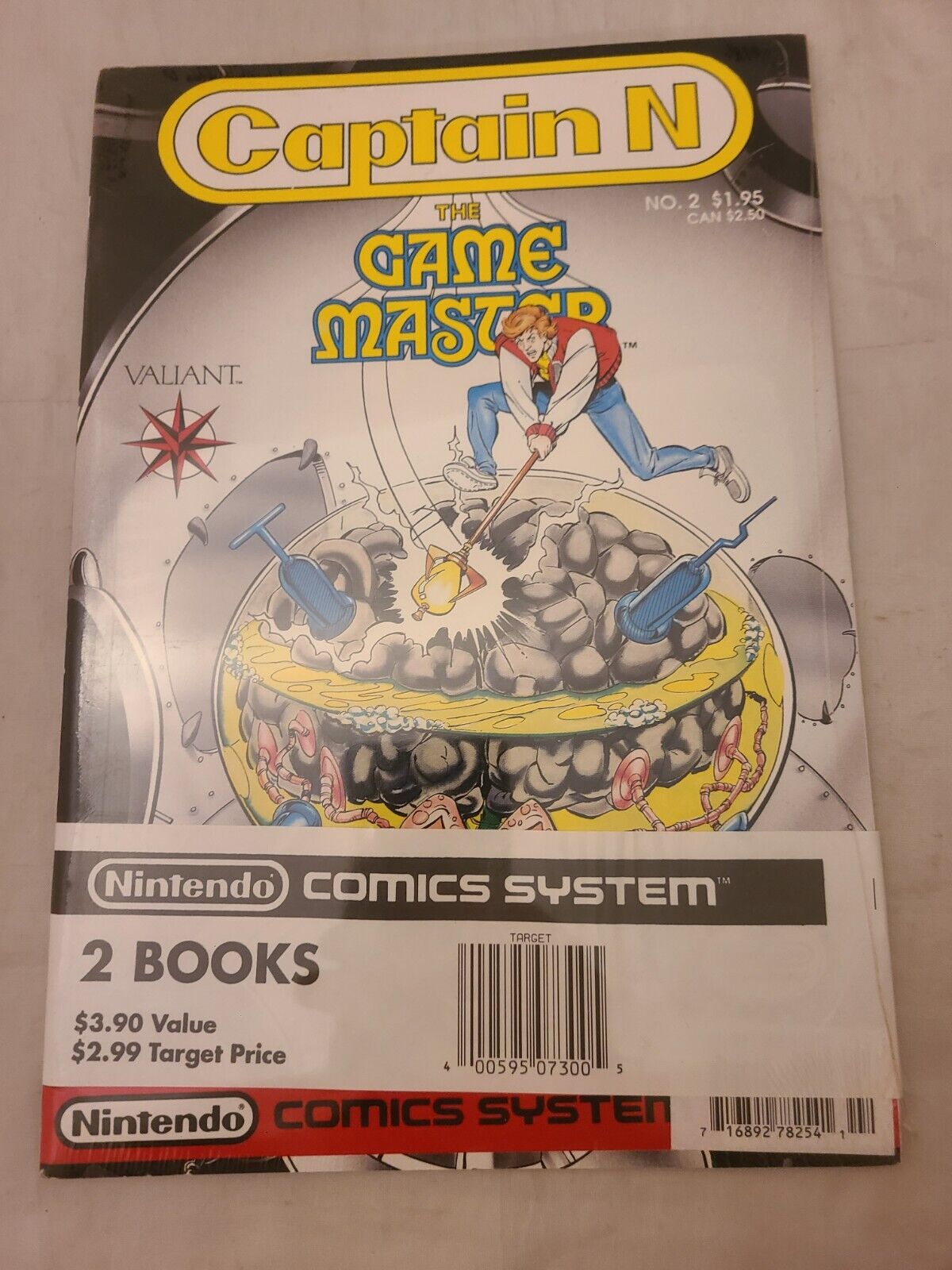 Captain N The Game Master 2 & 3 Valiant Comics 1990 New Sealed