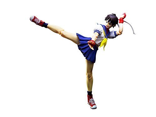 S.H.Figuarts Street Fighter Sakura Kasugano About 145mm ABS PVC Action Figure